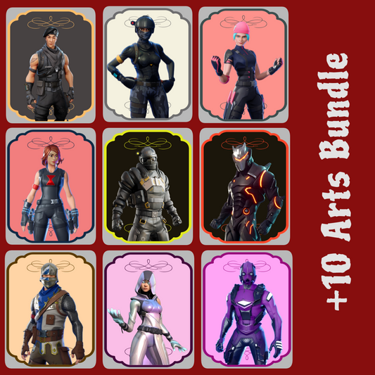 10+ Skins Bundle